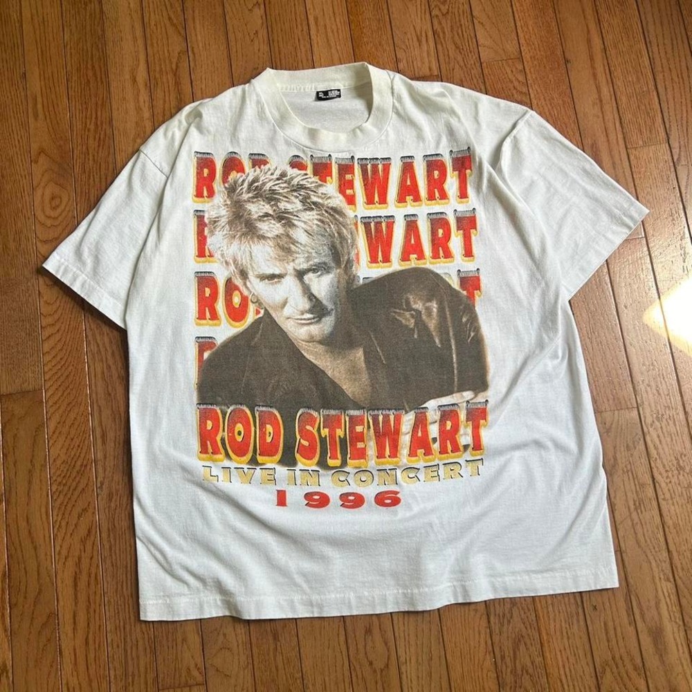 Vintage 1996 Rod‎ Stewart Concert Shirt